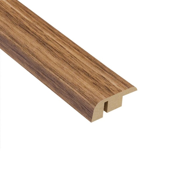 HOMELEGEND Harmony Walnut 7/16 in. Thick x 1-5/16 in. Wide x 94 in. Length Laminate Carpet Reducer Molding