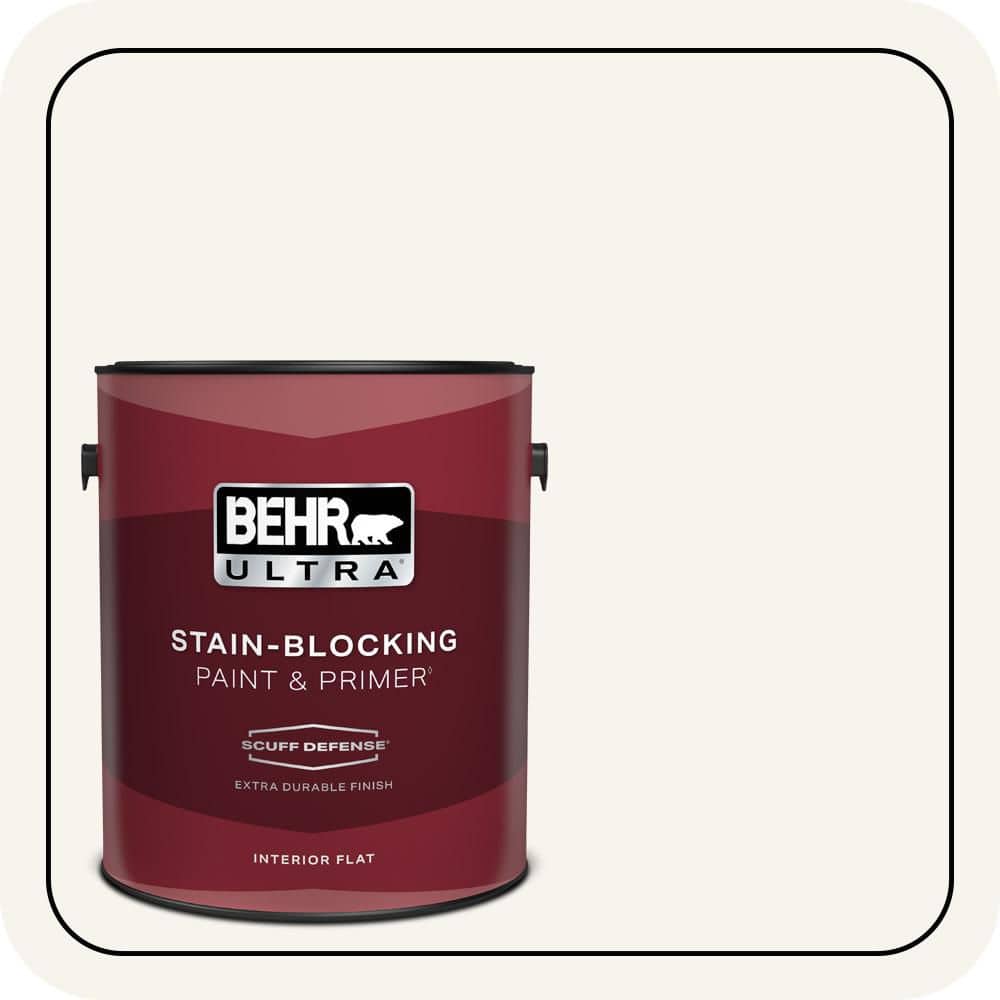 1 gal. #PWN-10 Decorator White Extra Durable Flat Interior Paint & Primer product image for price tracking
