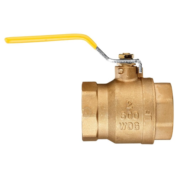 REVALVED 2 in. FPT Full Port Brass Ball Valve