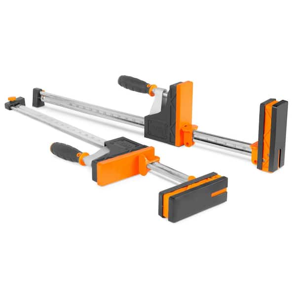 24 in. 2000 lbs. Parallel Jaw Clamp and Spreader Set (2-Piece)