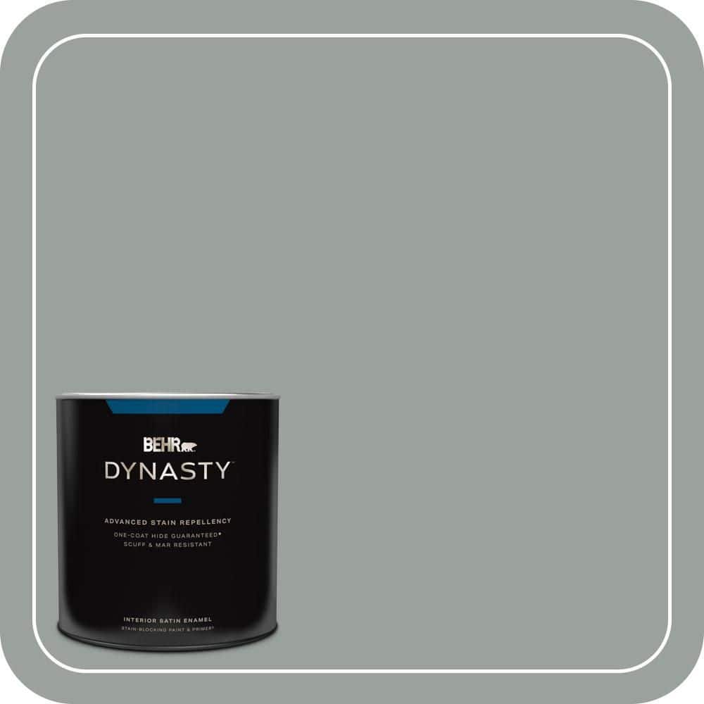 1 qt. #PPU11-16 Brampton Gray Satin Enamel Interior Stain-Blocking Paint and Primer price history on PriceWatchPro