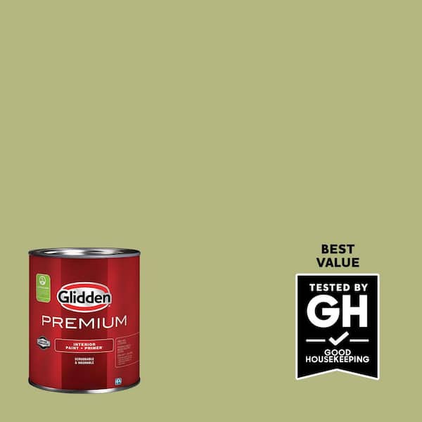 Glidden Premium 1 qt. PPG1119-5 Fancy Flirt Semi-Gloss Interior Latex Paint