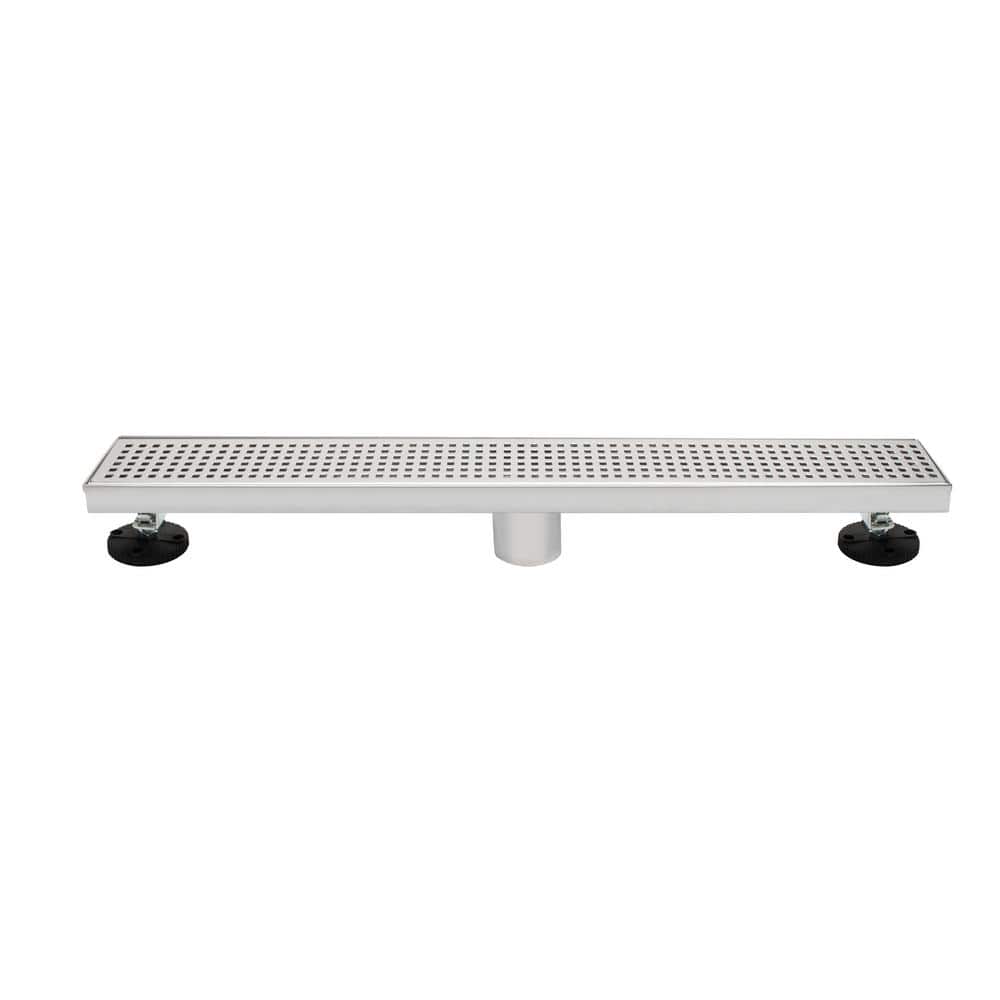 24 in. Square Pattern Designer Linear Drain price history on PriceWatchPro
