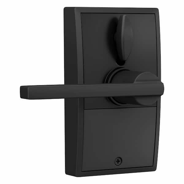 Schlage Century Matte Black Touch Keyless Touchscreen Door Lock