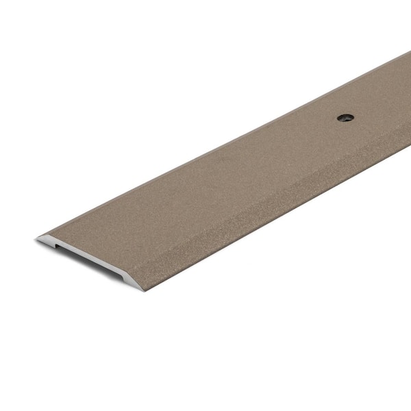 Champagne 1-3/8 in. x 36 in. Aluminum Seam Binder Carpet Trim Transition Strip