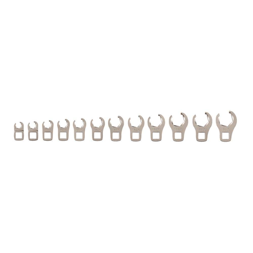 8-19 mm 3/8 in. Drive 6-Point Flare Nut Crowfoot Wrench Set (12-Piece) price history on PriceWatchPro