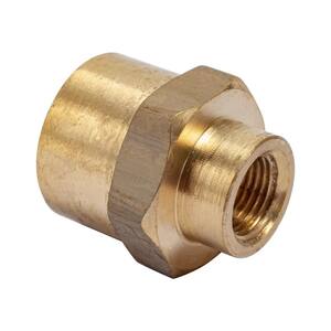 thumbnail image 2 of 3/8" Flare X FIP Brass Adapting Coupling At 2 of 13