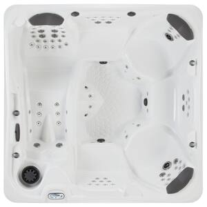 Carino 6-Person 96-Jet 230V Acrylic Hot Tub with Bluetooth Sound System