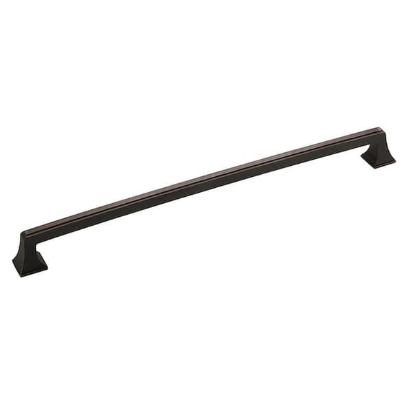 Amerock Mulholland 18 in. Oil-Rubbed Bronze Square Cabinet Appliance Pull
