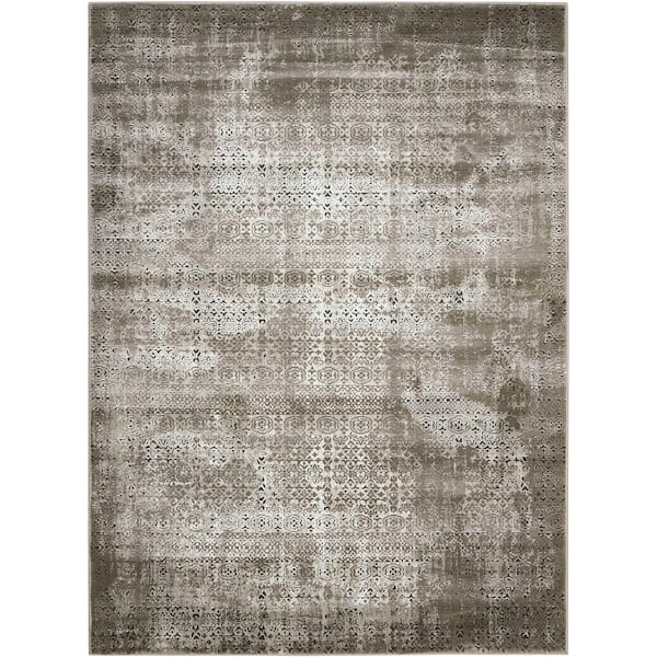 Karma Ash 4 ft. x 6 ft. Persian Vintage Area Rug