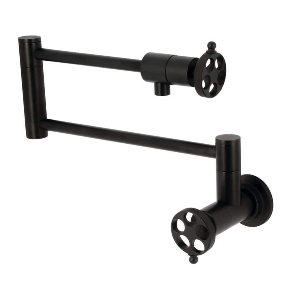 Wendell Wall Mount Pot Filler in Matte Black price history on PriceWatchPro