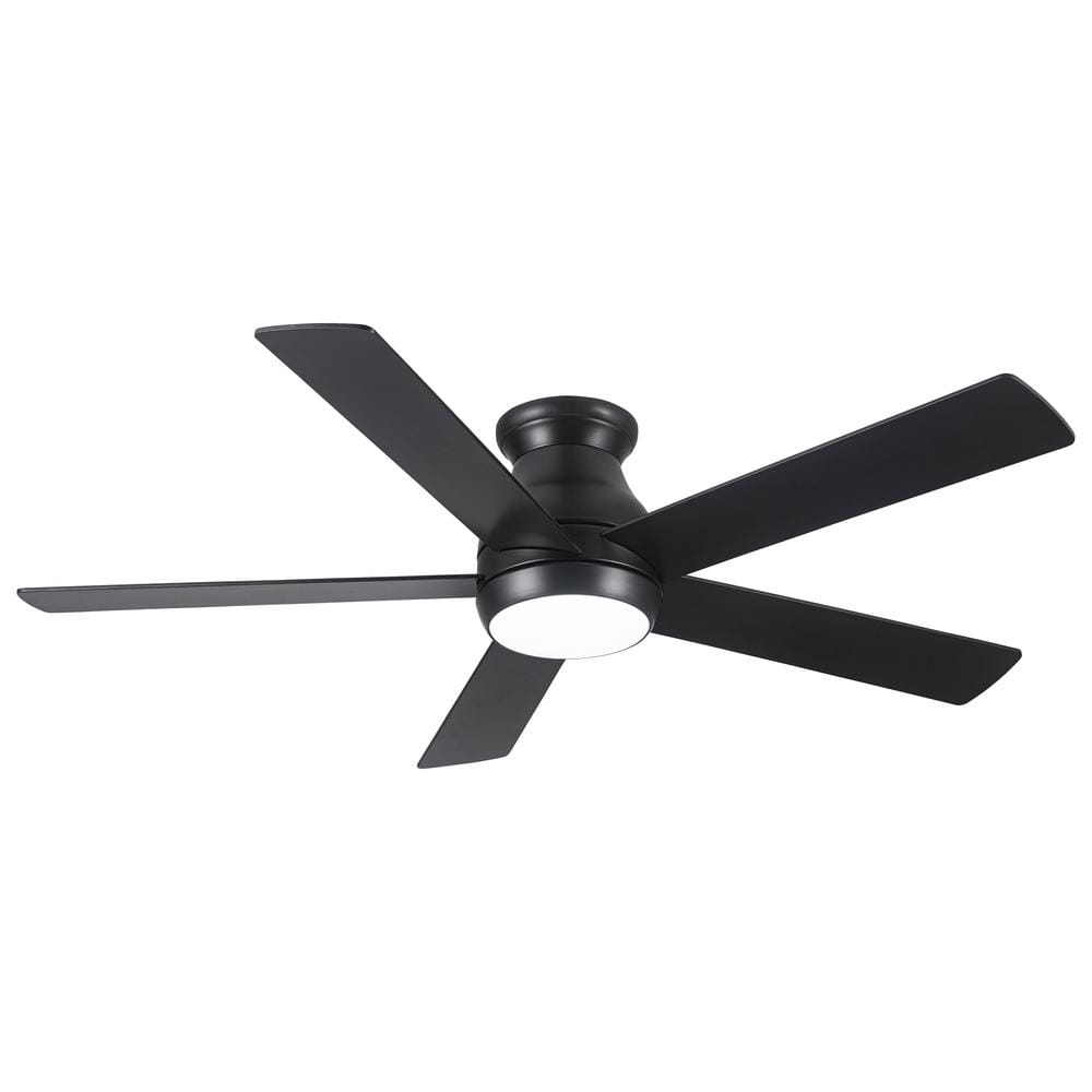 52 in. Indoor Profile Integrated LED Ceiling Fan with Remote Control, Matte