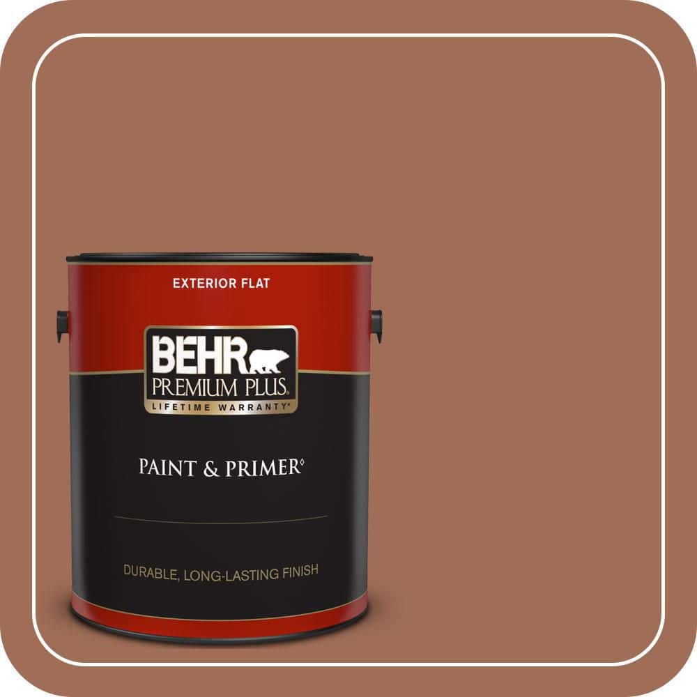 1 gal. #230F-6 Earth Tone Flat Exterior Paint & Primer price history on PriceWatchPro