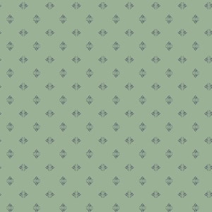 Gem Geo Green Tea Peel and Stick Wallpaper Sample