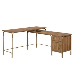 Functional L-Shape Desk with Storage