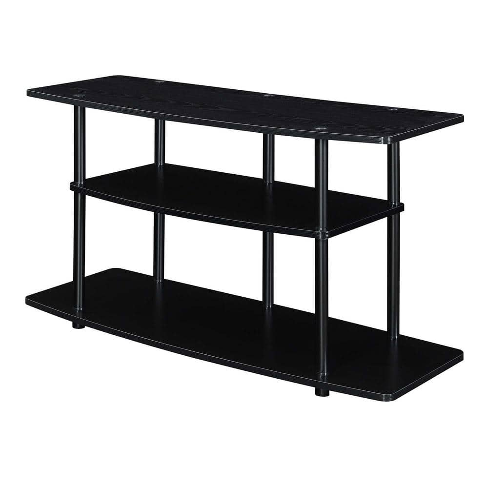 Convenience Concepts Designs2Go 42 In Black Black Wide TV Stand Fits   Black Black Convenience Concepts Tv Stands R5 279 64 1000 