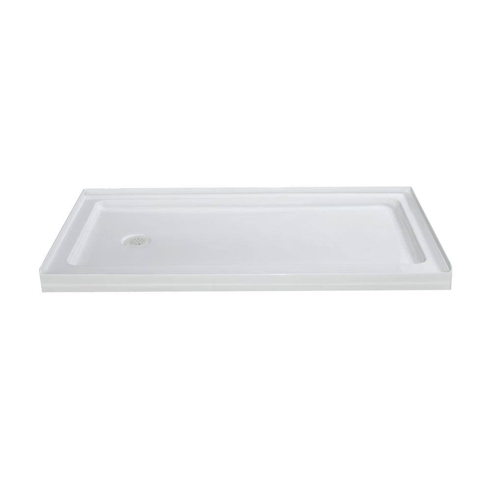 Moselle 60'' Stainless Steel Frameless Sliding Shower Door