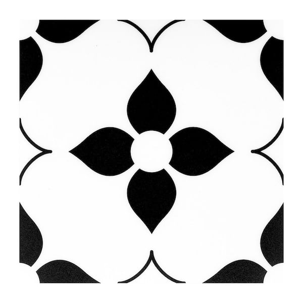 7.87 in. x 7.87 in. x 0.03 in. Vinyl Peel and Stick Backsplash Tile, Wall Tile for Kitchen and Bathroom, White (10-Pack)