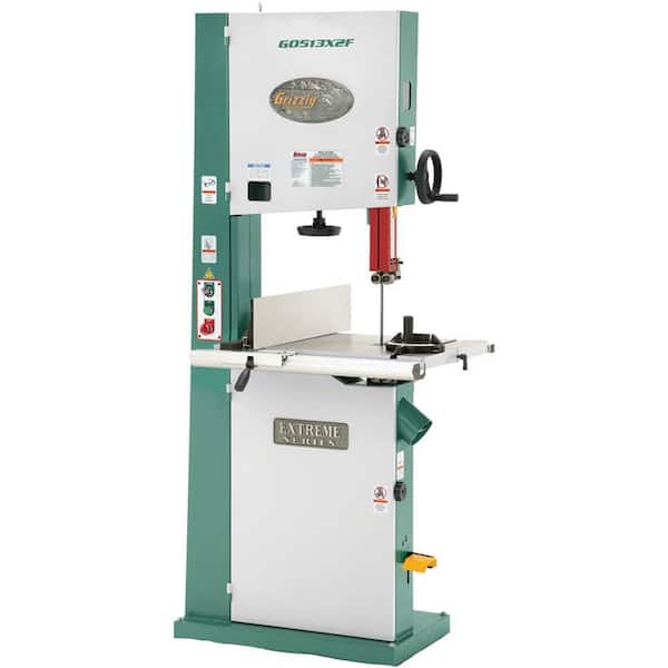 Grizzly Industrial 17 in. 2 HP Extreme-Series Bandsaw with Cast-Iron Trunnion and Foot Brake