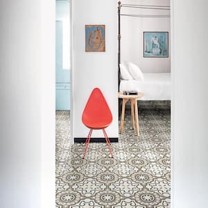 D_Segni Parisian Sand Blend 8 in. x 8 in. Glazed Porcelain Floor and Wall Tile (10.32 sq. ft./Case)