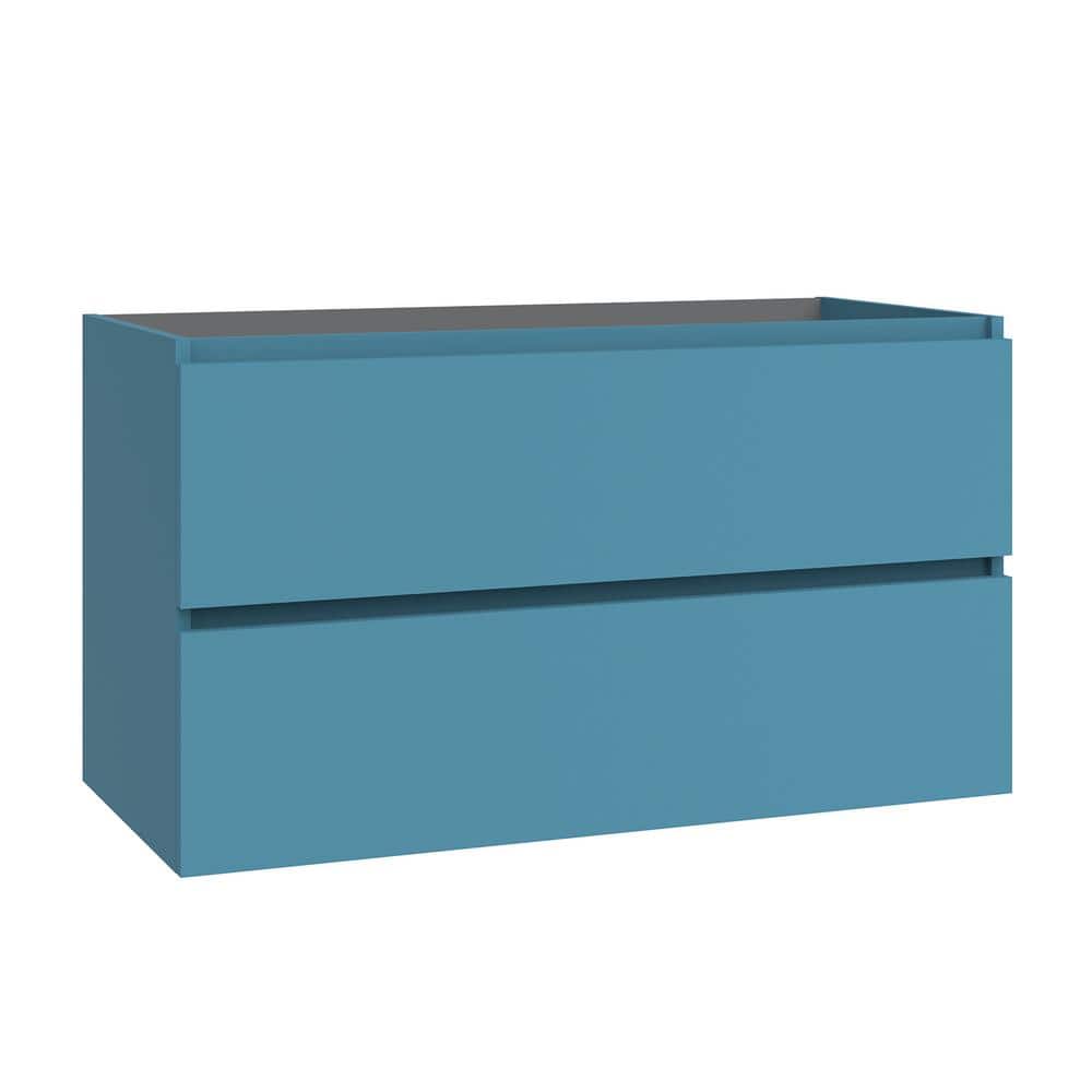Flora 38.9 in. Bath Vanity Cabinet without Top in Island Matte Assembled price history on PriceWatchPro