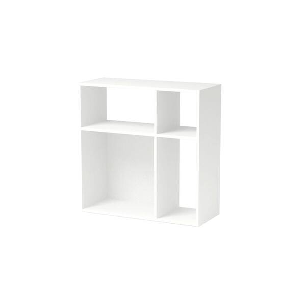 Unbranded White Open Bookcase