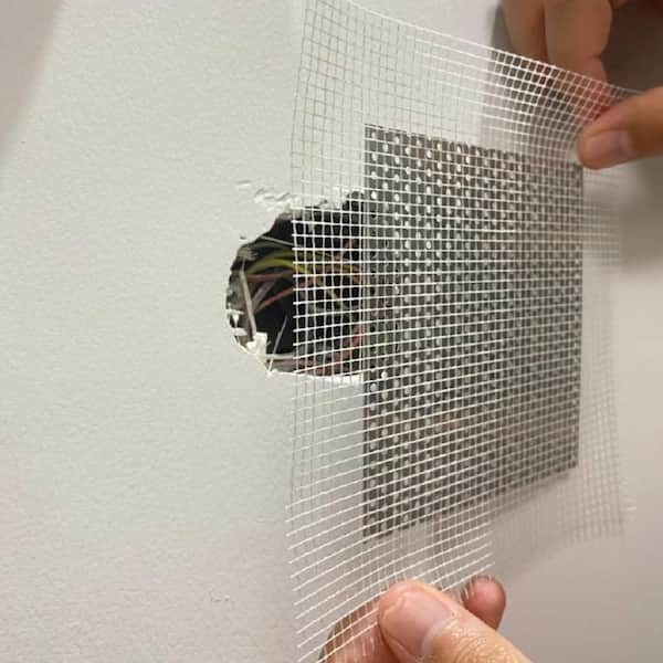 Perforated Transparent And Traceless Patch, Wall Mounted Self