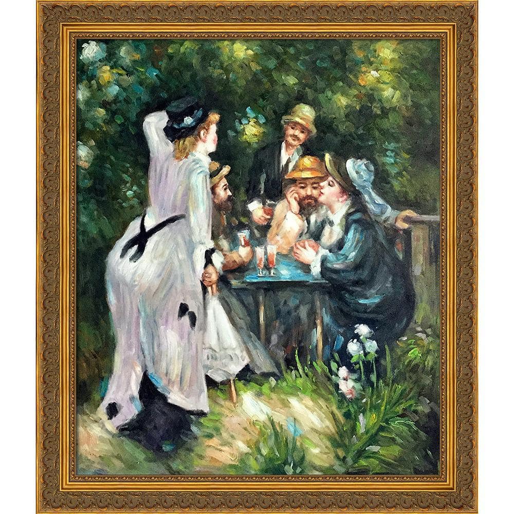 Renoir 'Figures on the Beach' Gallery-Wrapped Canvas Wall Art (18 in orders x 24 in, Ready to Hang)