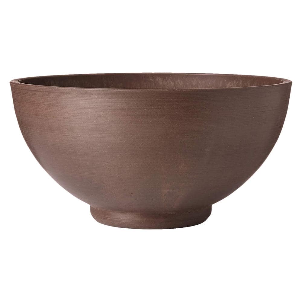 Eco-Friendly Modern Classic 3.5 Gallon Round Outdoor Planter