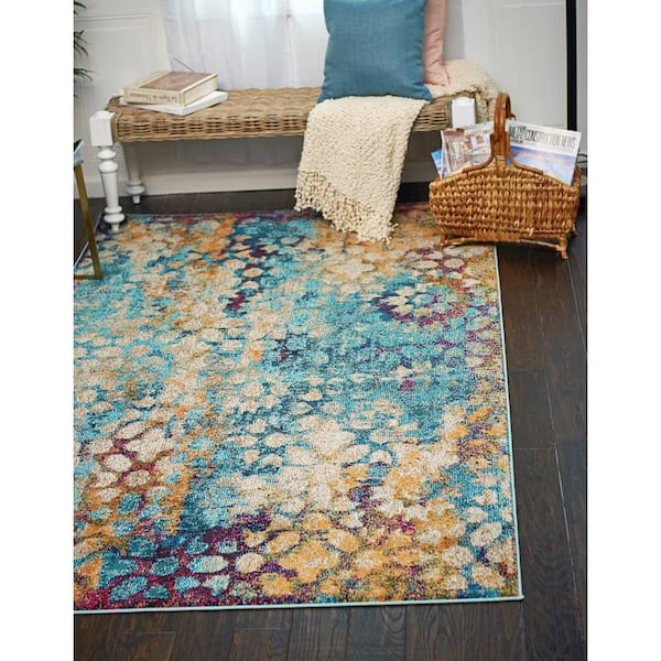 Vita Pollock Blue 5' 0 x 8' 0 Area Rug