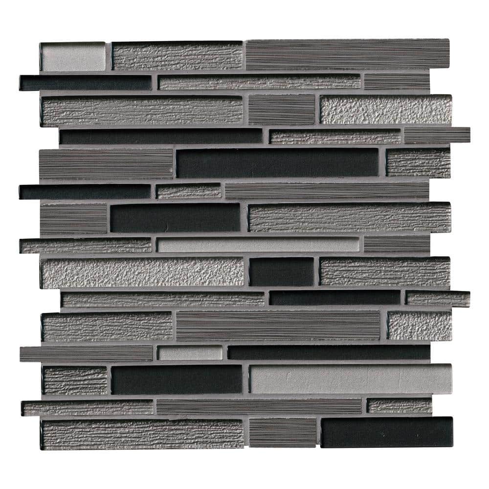 MSI Take Home Tile Sample - Metro Gris Interlocking 6 in. x
