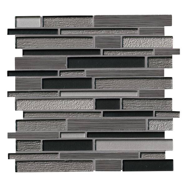 MSI Take Home Tile Sample - Metro Gris Interlocking 6 In. X 6 In. X 8mm ...