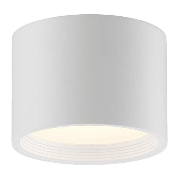 Access Lighting Reel 20-Watt 6.5 in. White Integrated LED Flush Mount