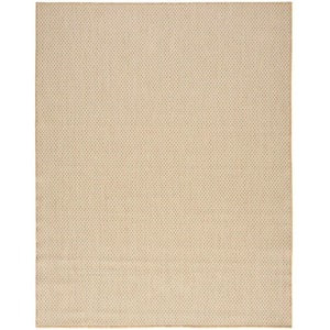 Courtyard Natural 8 ft. x 10 ft. All-over design Contemporary Area Rug