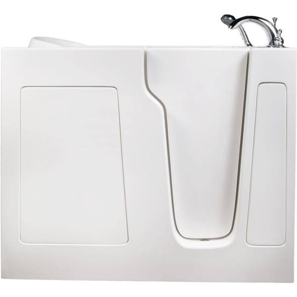 Allure Walk In Tubs 3.83 ft. Right-Drain Walk-In Bathtub in White