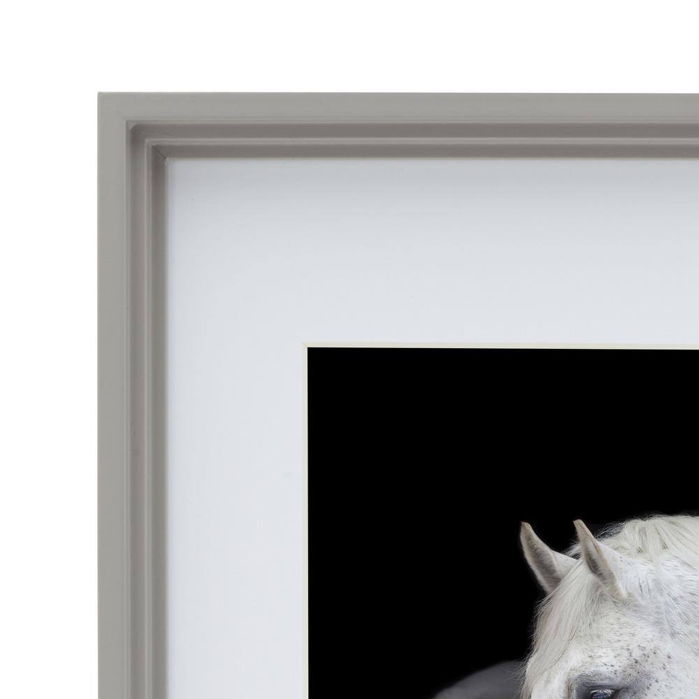 Gray Matte Aluminum Wall Mount Poster Frame