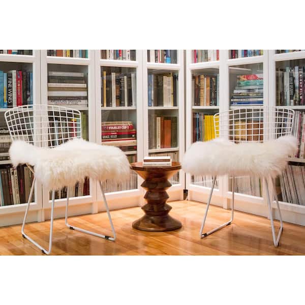 Genuine Sheepskin Chair Pads Set of 2 - 16 x 16