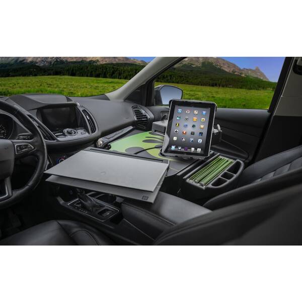 AutoExec Roadmaster Car Desk with Phone Mount and Printer Stand