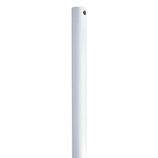 Progress Lighting AirPro 72 in. White Extension Downrod