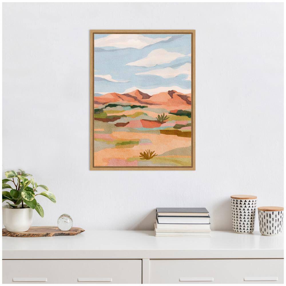 "Sylvie ""Southwestern Dreams l"" by Nikita Jariwala Natural Framed Art Print 18 in. x 24 in." price history on PriceWatchPro