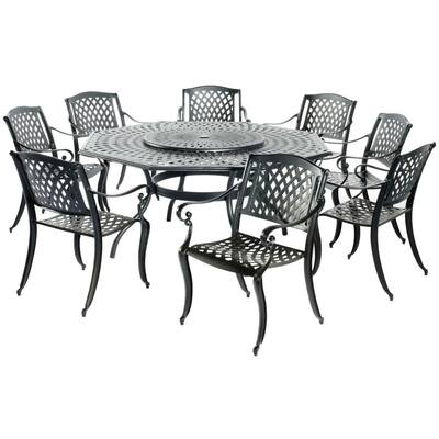 Hexagon Patio Dining Furniture, Hexagon Patio Table With 6 Chairs