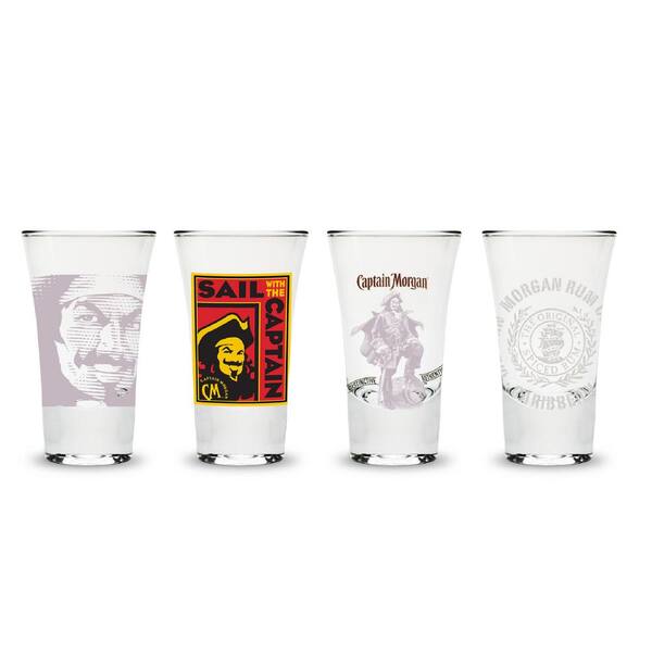 Captain Morgan Shot Glasses (Set of 4)