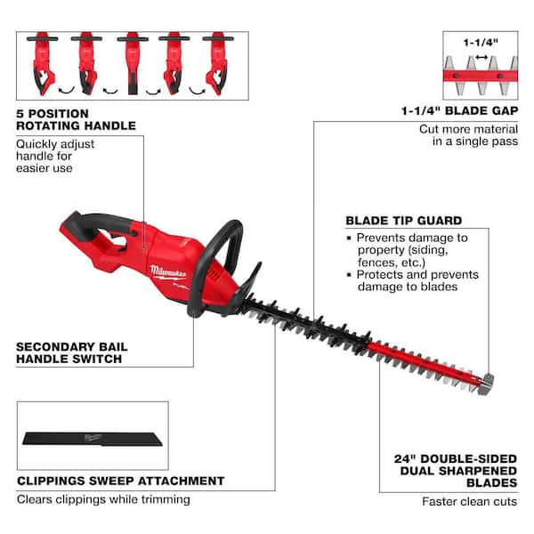 Milwaukee M18 FUEL 18V 16 in. Brushless Cordless Battery Powered