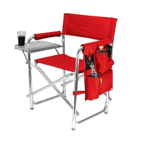 Red Sports Portable Folding Patio Chair