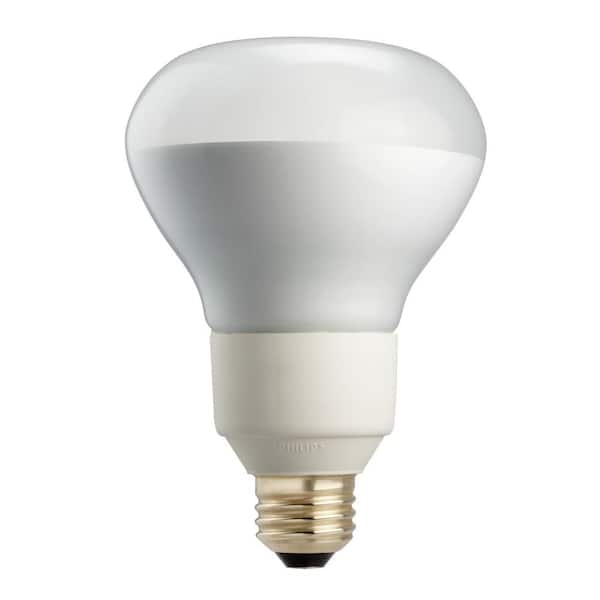 Philips 16-Watt (75-Watt) R30 Energy Saver Compact Fluorescent Cool White (4100K) Flood Light Bulb-DISCONTINUED