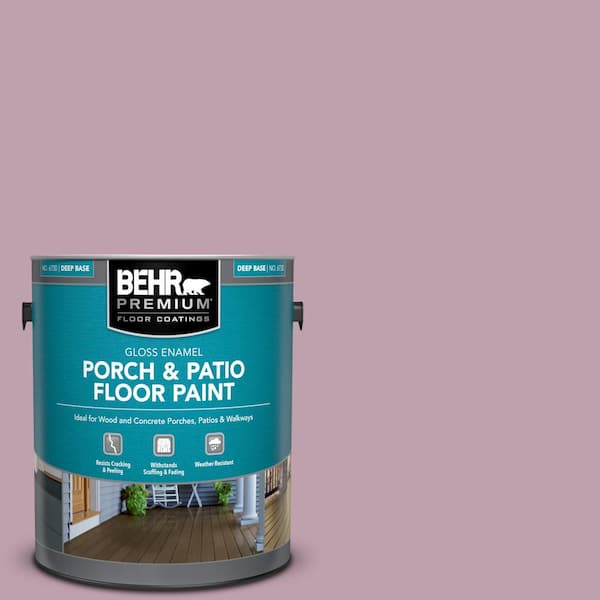BEHR PREMIUM 1 gal. #S120-4 Decanting Gloss Enamel Interior/Exterior Porch and Patio Floor Paint