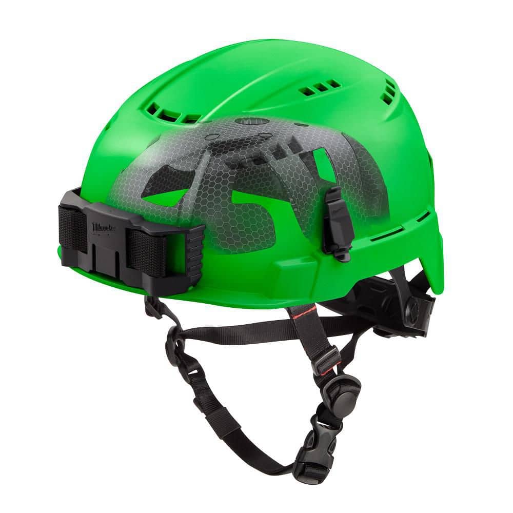 Milwaukee BOLT Green Type 2 Class C Vented Safety Helmet with