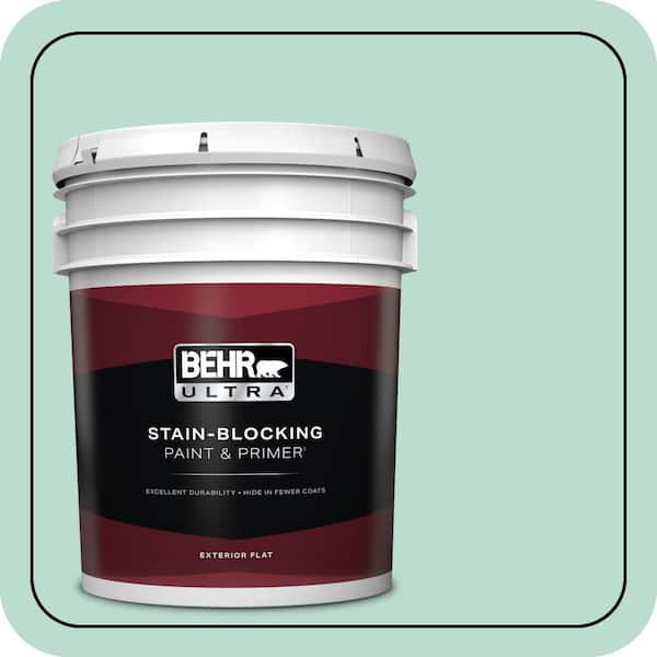 BEHR ULTRA 5 gal. #M420-3 Mirador Flat Exterior Paint & Primer
