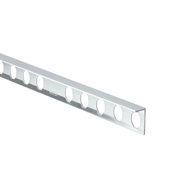 EMAC Novosuelo Natural 1/2 in. x 98-1/2 in. Aluminum Tile Edging Trim