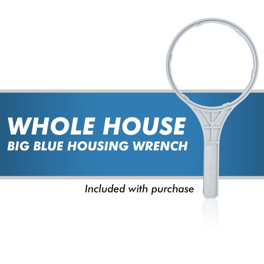 APEC 20" Blue Whole House Sediment Water Filtration System